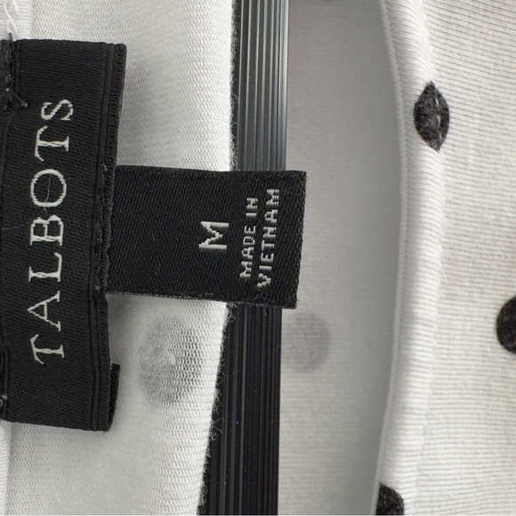 Talbots polka dot shirt - Picture 4 of 5